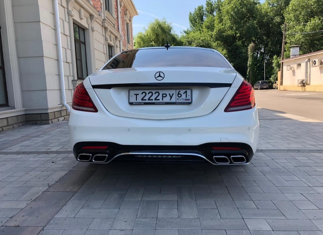 Мерседес S222, рестайлинг — кадр 2 из 7
