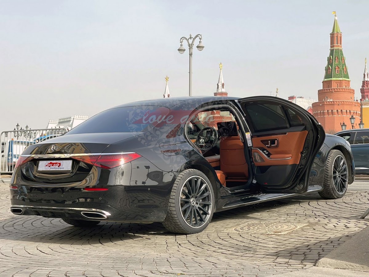 Mercedes-Benz S223 черный — кадр 3 из 4