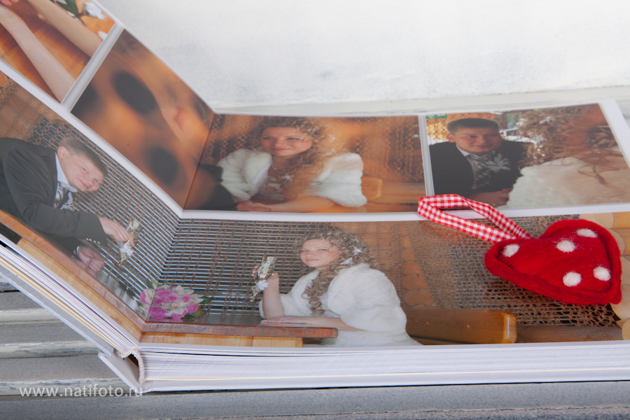 Пример готовой свадебной книги