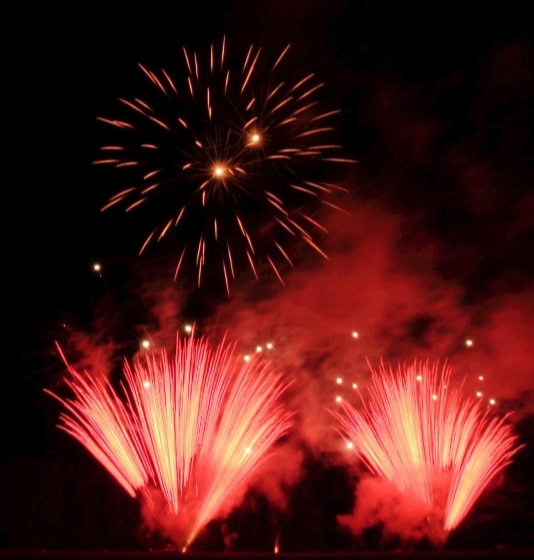 RUF fireworks