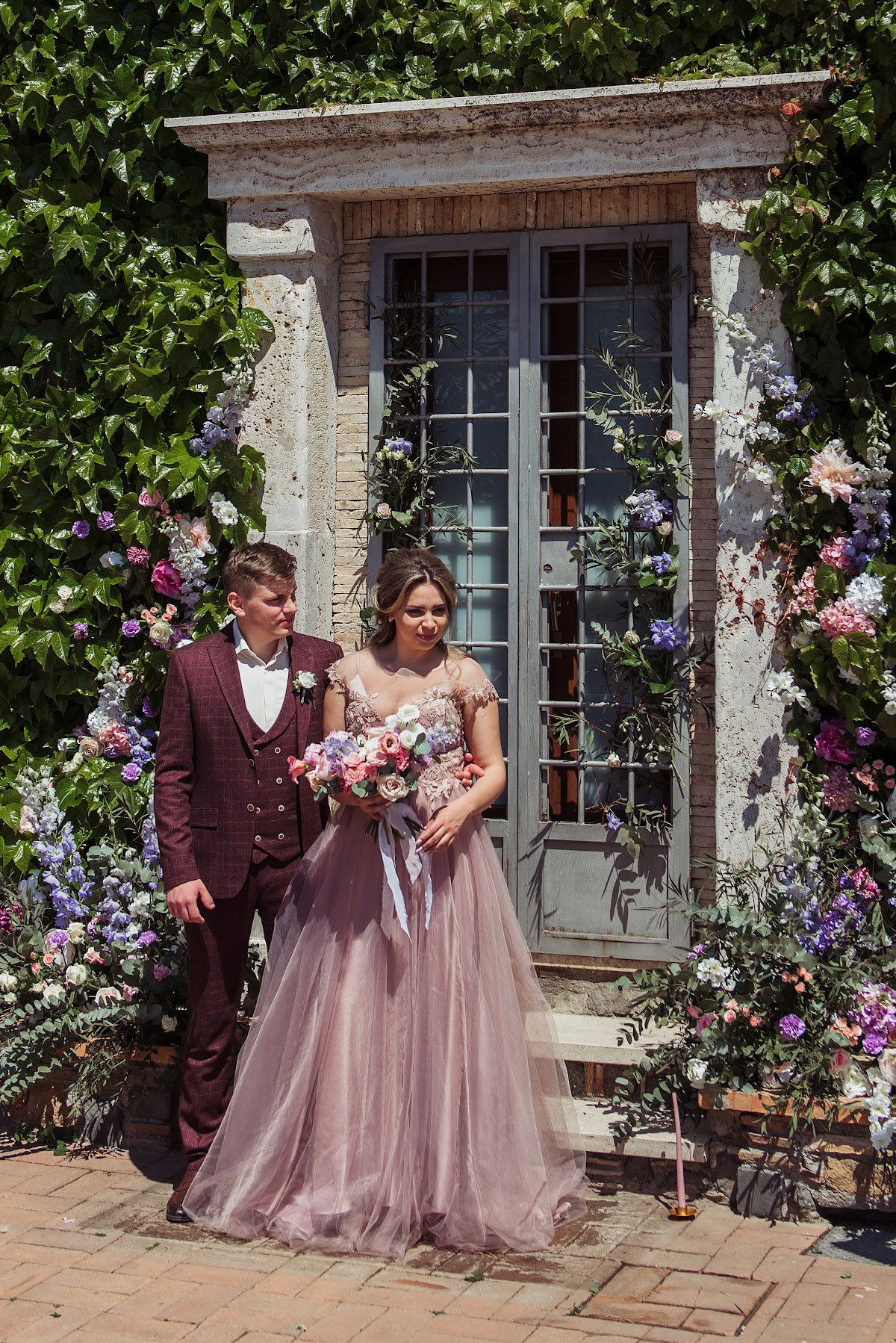 Italy. Wedding day