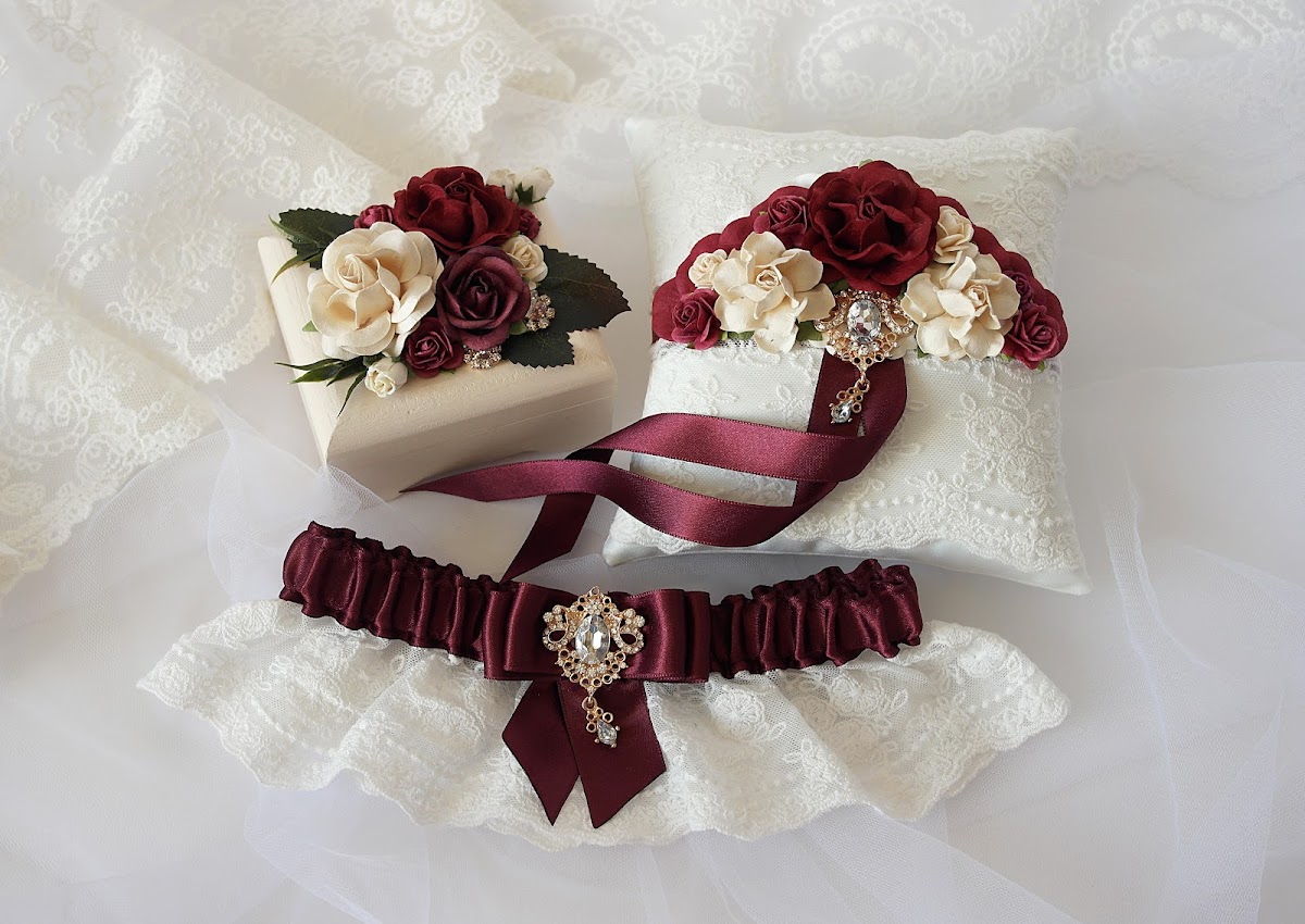 Коллекция "Gold and Burgundy"
