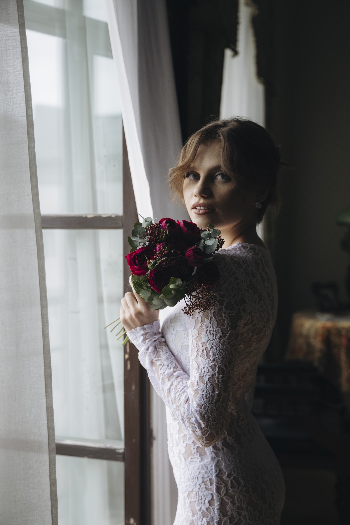 Влад и Екатерина (Свадебная фотосессия в студии)