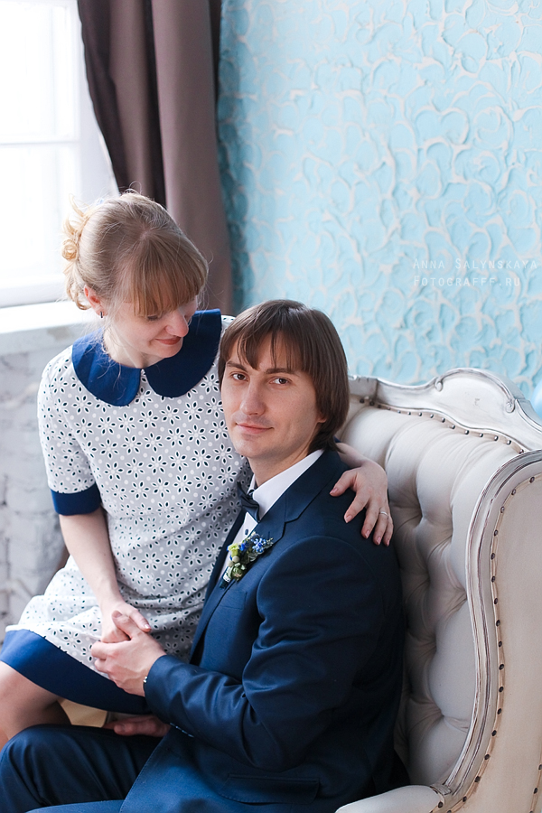 Ира и Айрат. Свадебная фотосессия в студии2