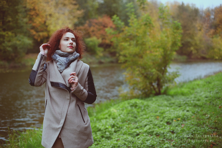Осенняя фотосессия. Арина
