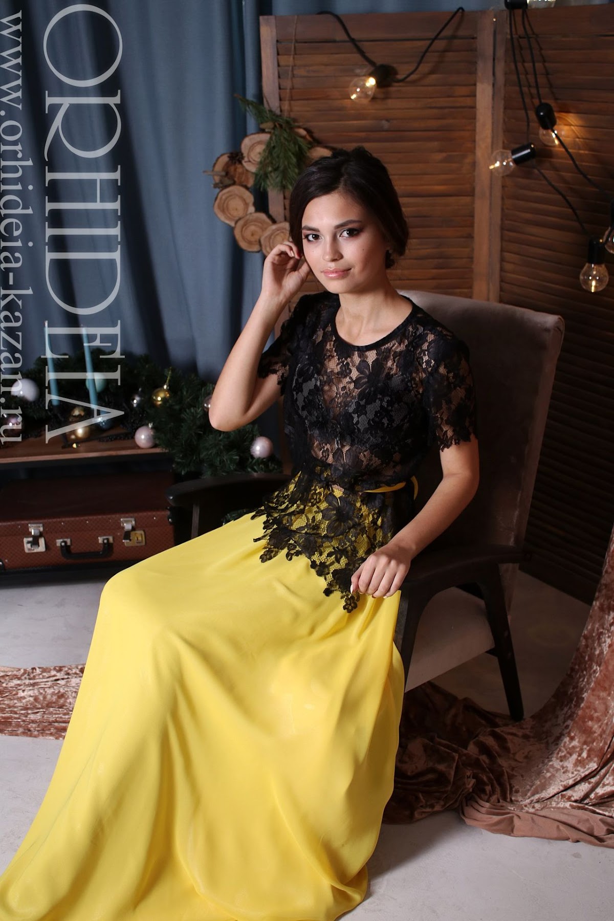 Evening dress Orhideia