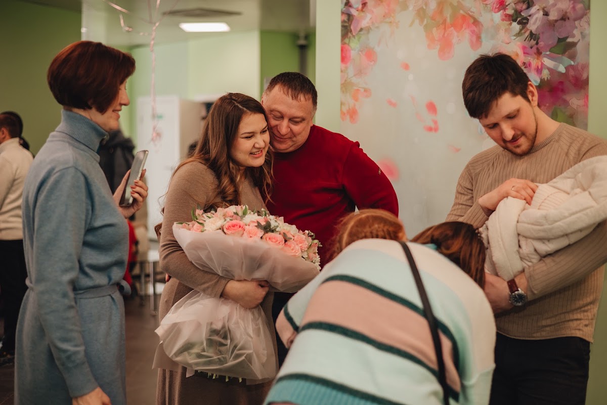 Портфолио: Выписка из роддома