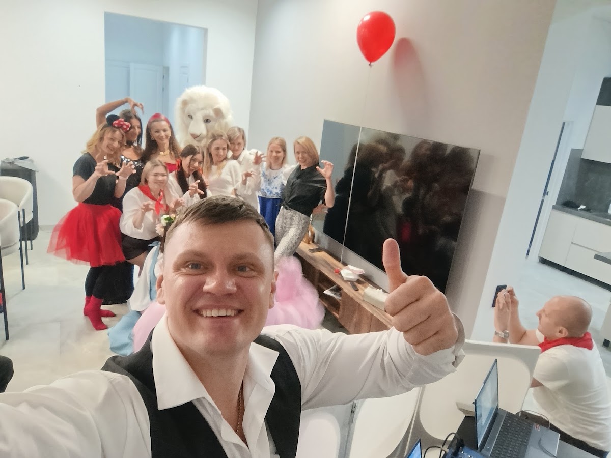 Юбилей в стиле "Герои кино и мультфильмов"