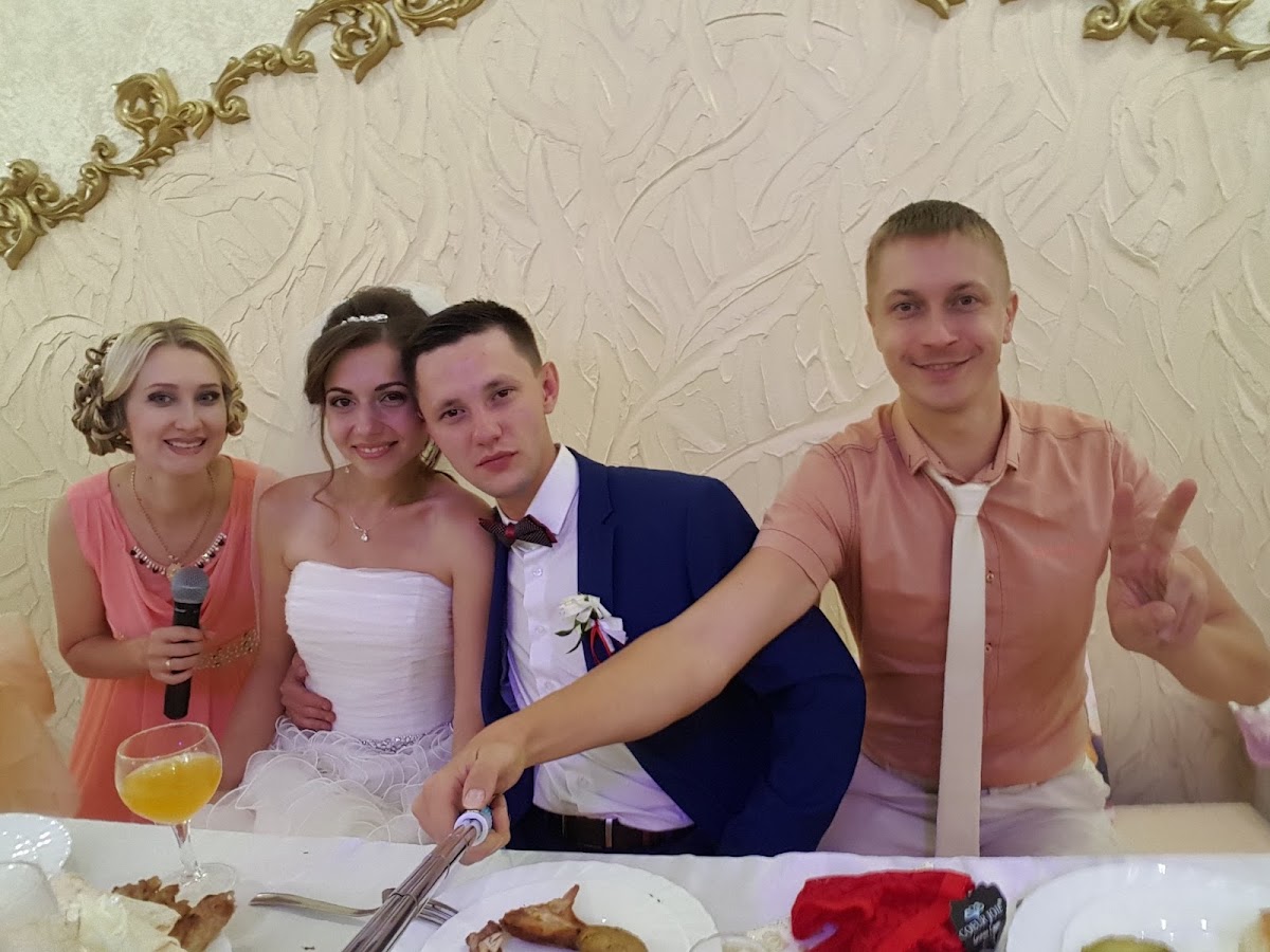 Наши прекрасные молодожёны!!!