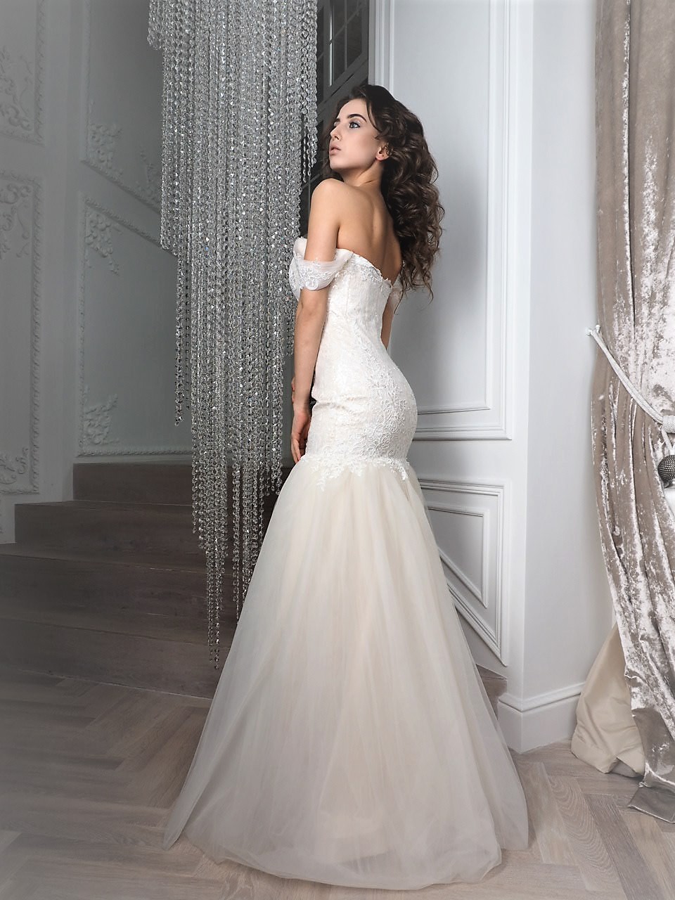 Свадебные платья  "рыбка"