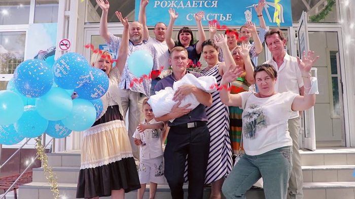 Портфолио: Выписка из роддома