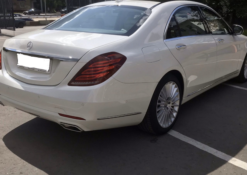 Mercedes-Benz S-Class W222 Long(белый) — кадр 3 из 8