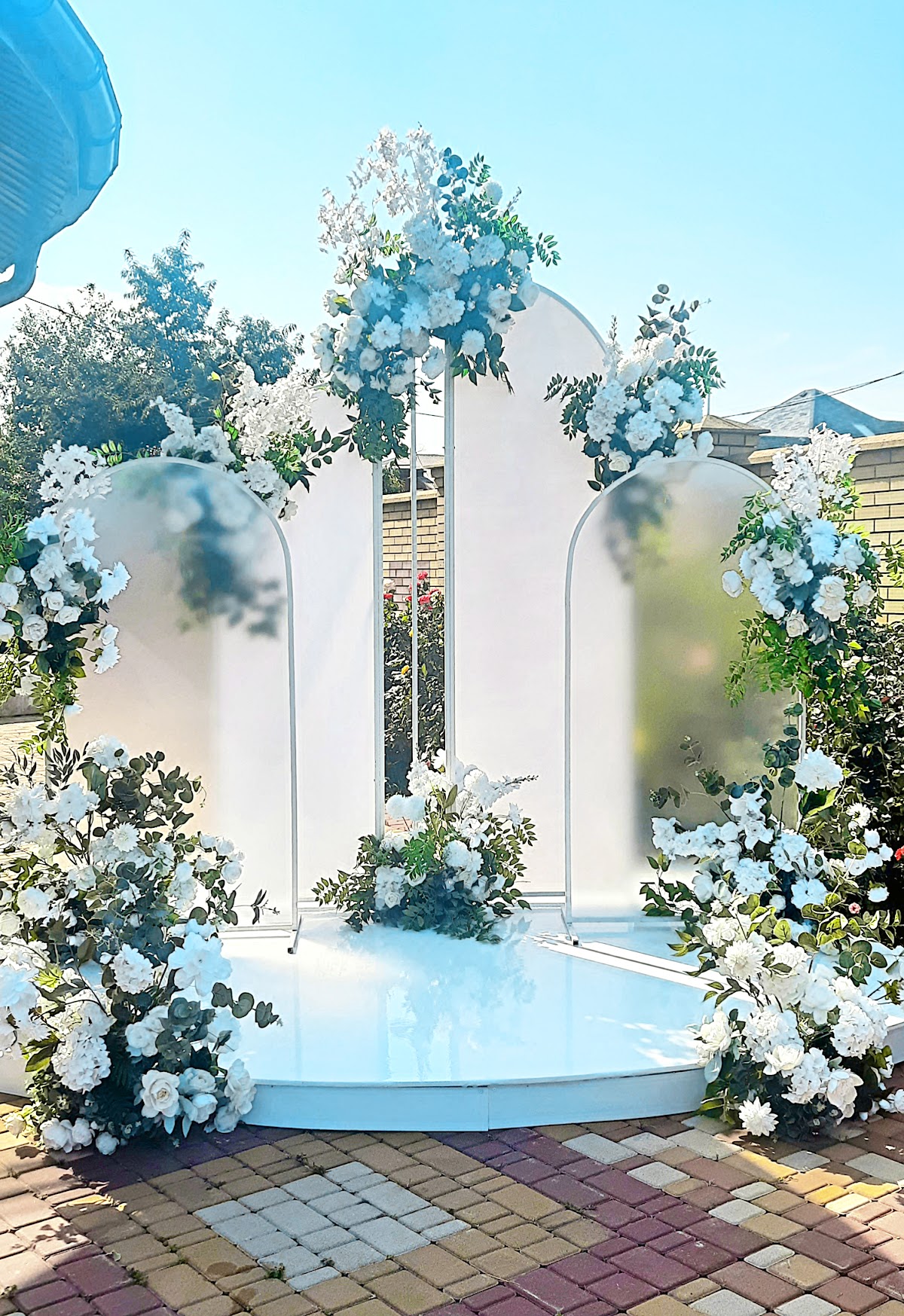 Портфолио: Оформление свадебного зала