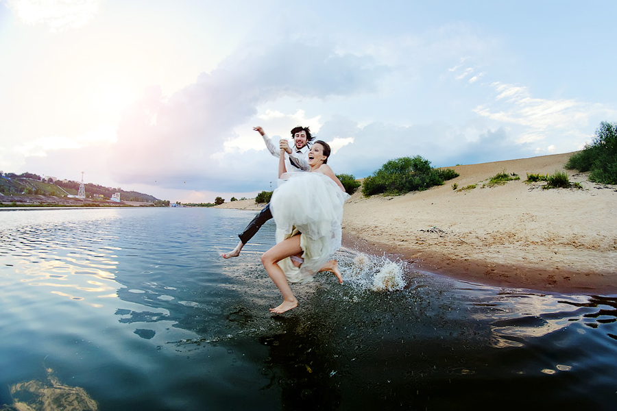 Александр и Анна. Trash the dress
