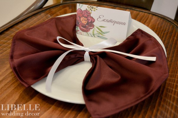 Libelle wedding decor