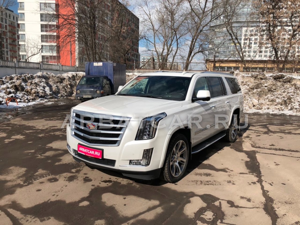 Cadillac Escalade IV NEW2019, белый