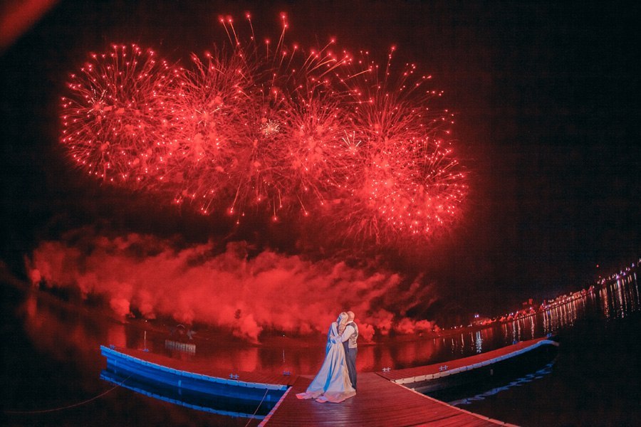 Свадебный фейерверк — Agalarov Estate