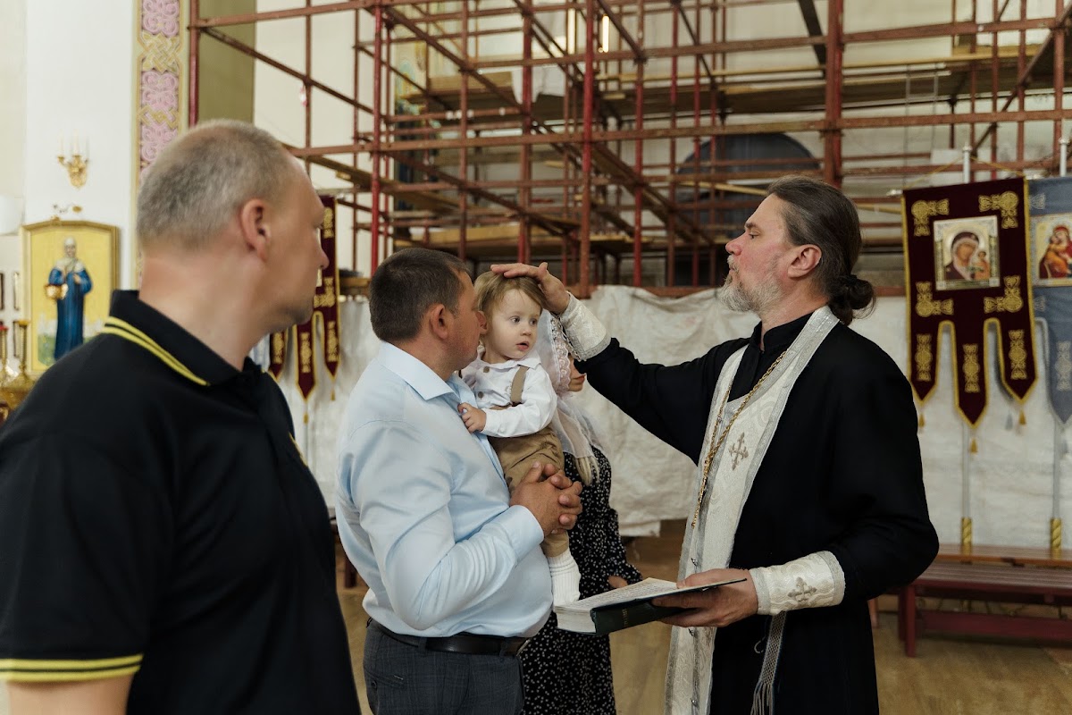 Таинство Крещения Матвея