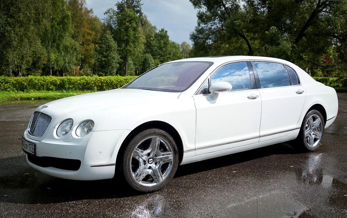 Bentley Continental White — кадр 2 из 9