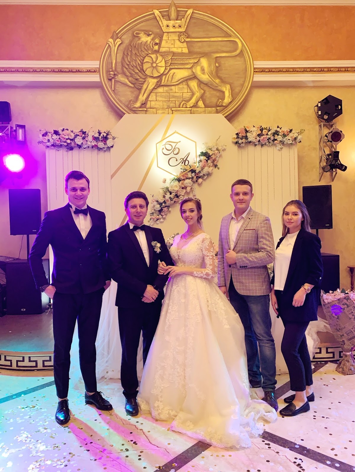 Фото с молодыми )