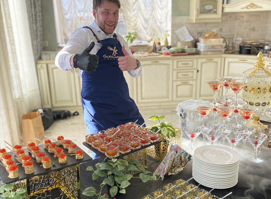Фуршеты от Gurmanoff catering