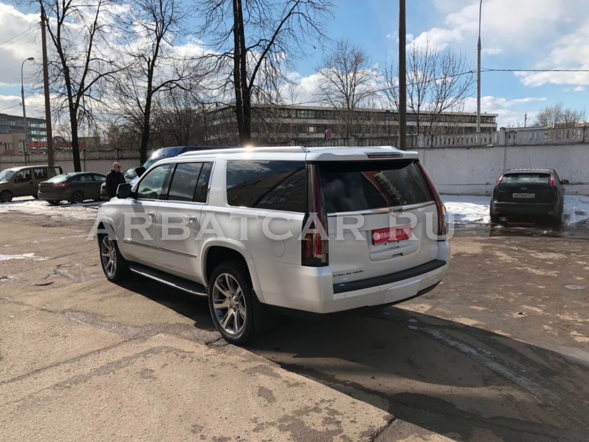 Cadillac Escalade IV NEW2019, белый