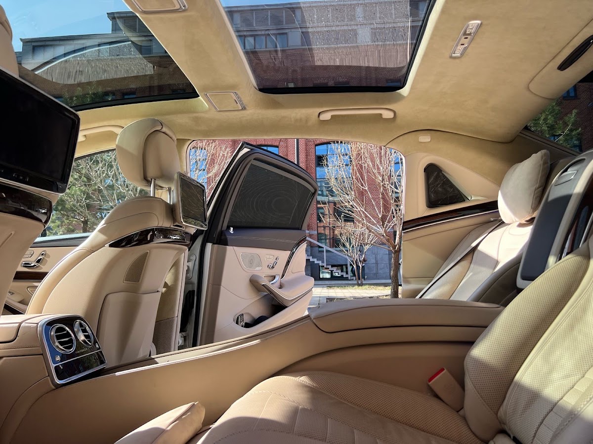 Maybach 222 светлый салон