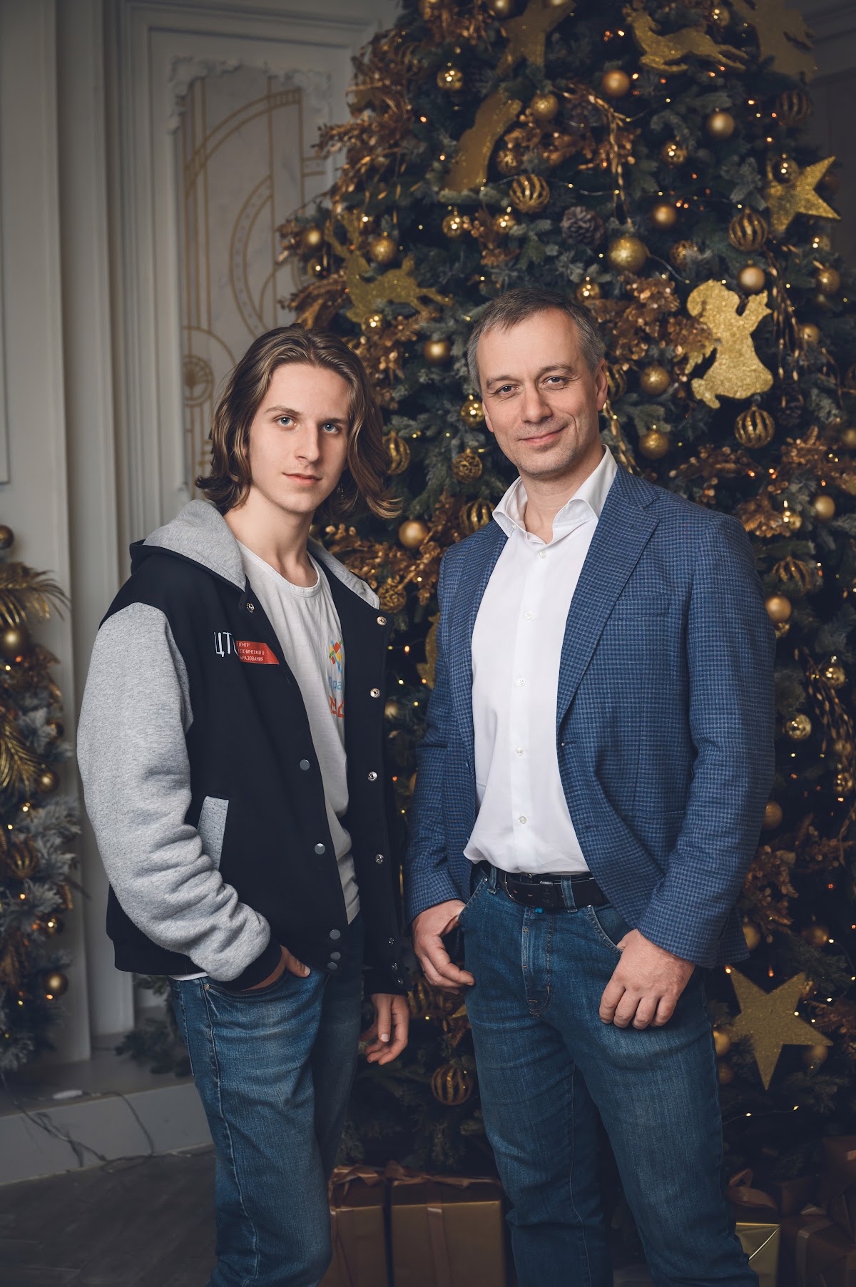 Студийная съемка семьи