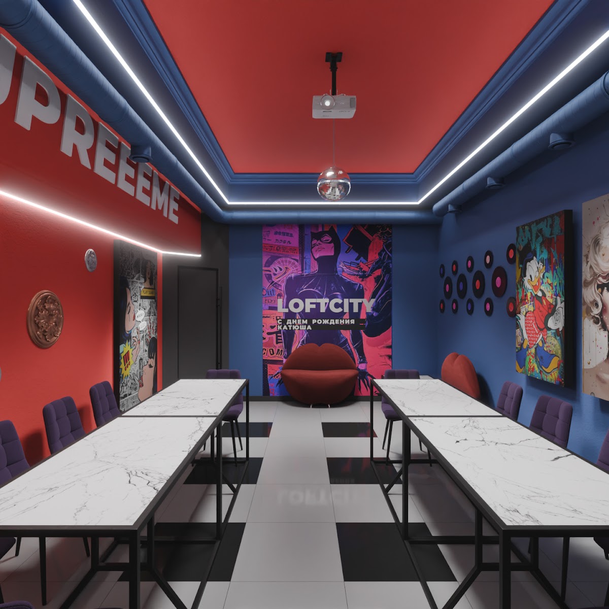 Лофт «Pop Art»
