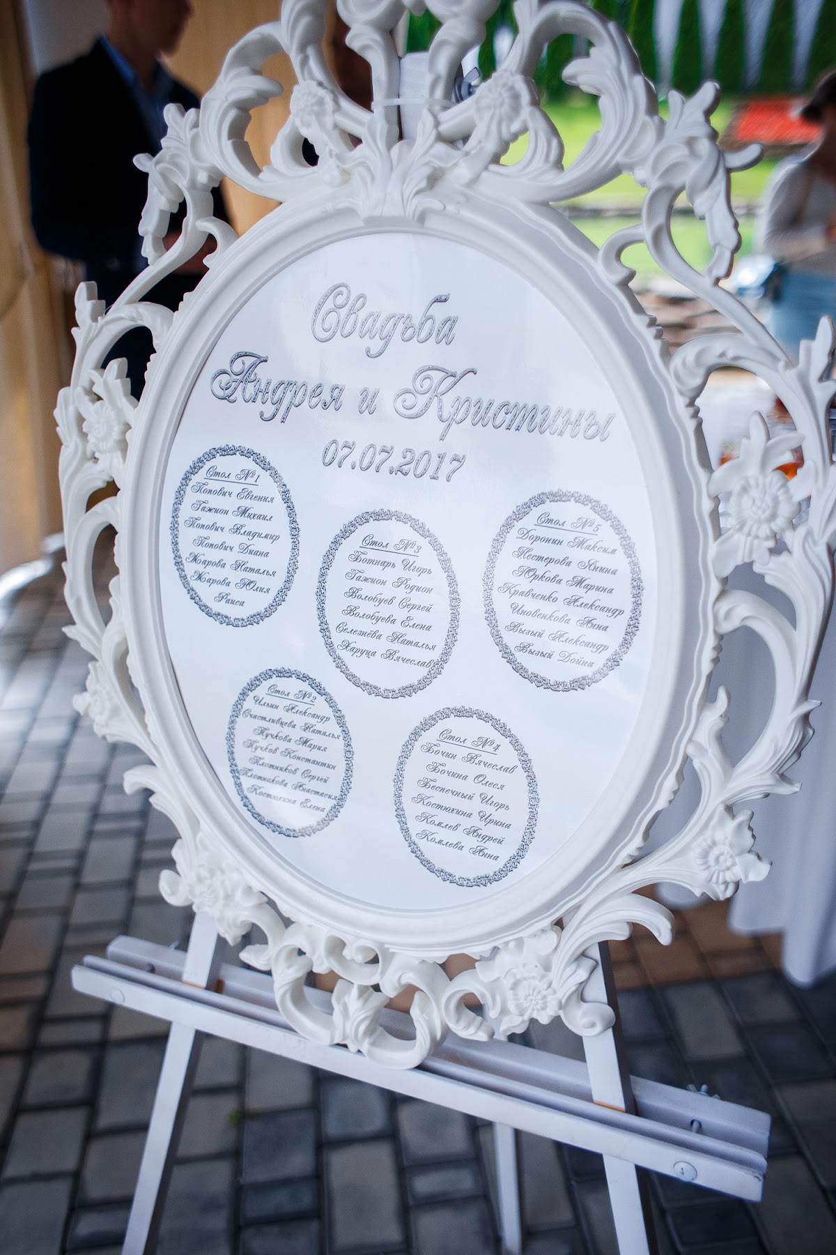 Свадьба "Белая классика" Андрея и Кристины