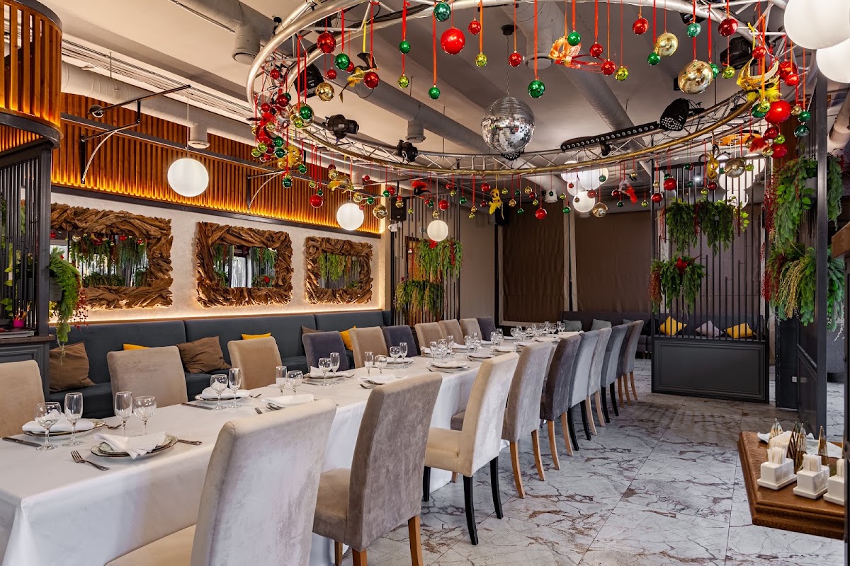 Зал Lounge — Корпоратив на Новый Год