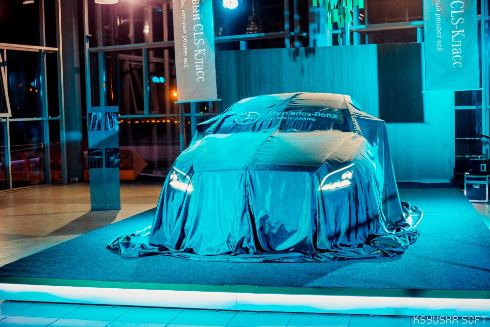 презентация нового Mercedes-Benz CLS-класса