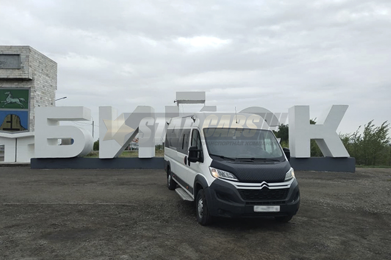 Citroen Jumper Tourist ::: Кондиционер + TV (17 мест)