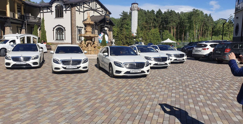 Mercedes-Benz S-Class W222(белый)