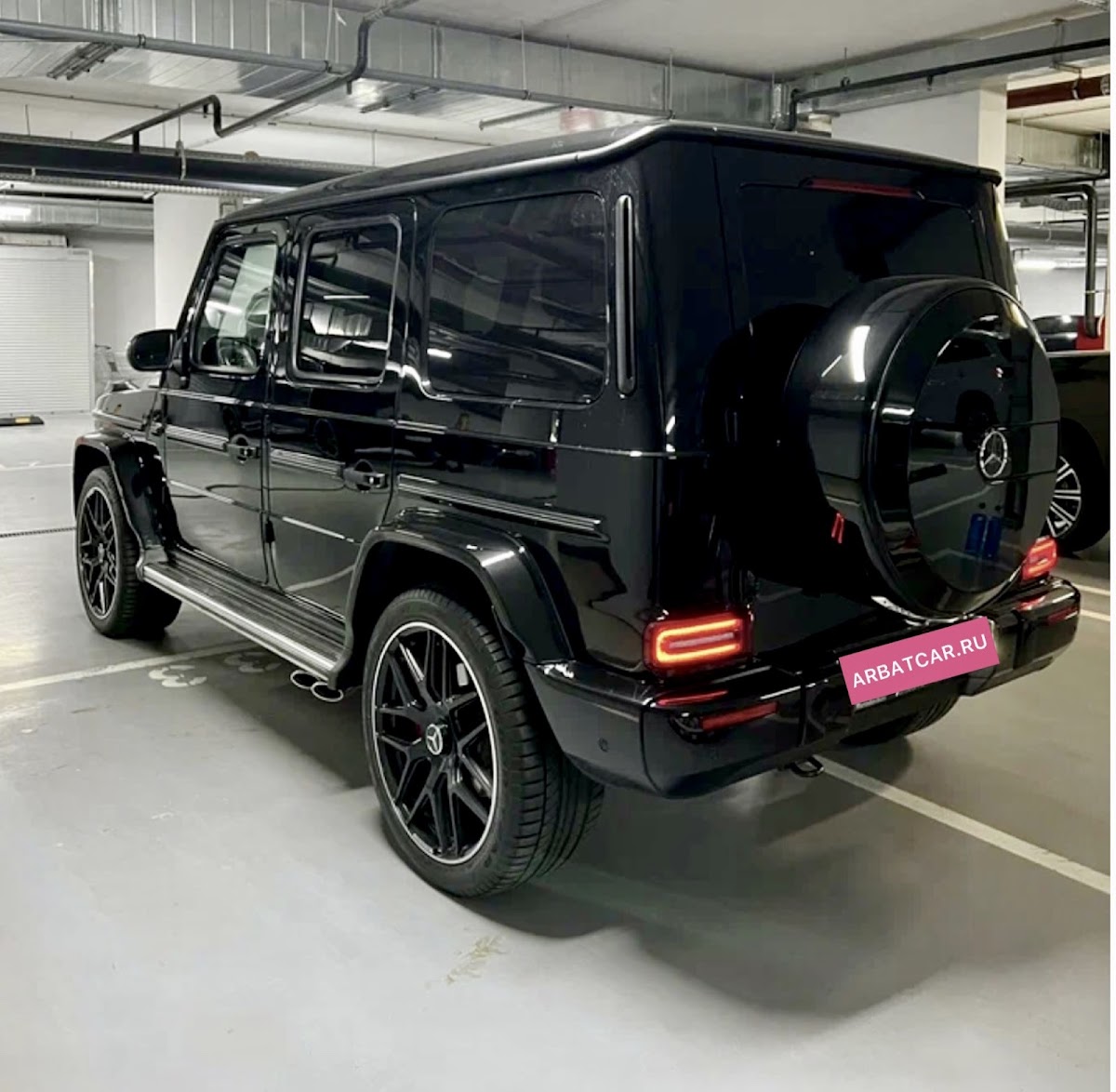 Merсedes G-class (гелендваген) черный — кадр 3 из 4