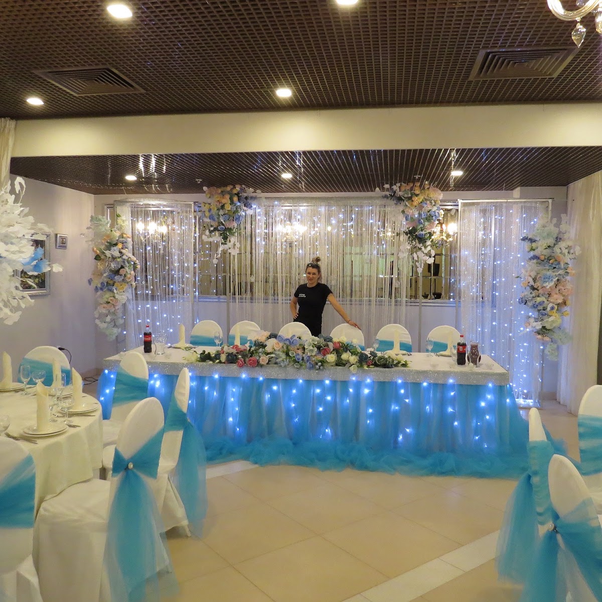 Ресторан Карибия ,зал Виктория.Свадьба на 30 персон.