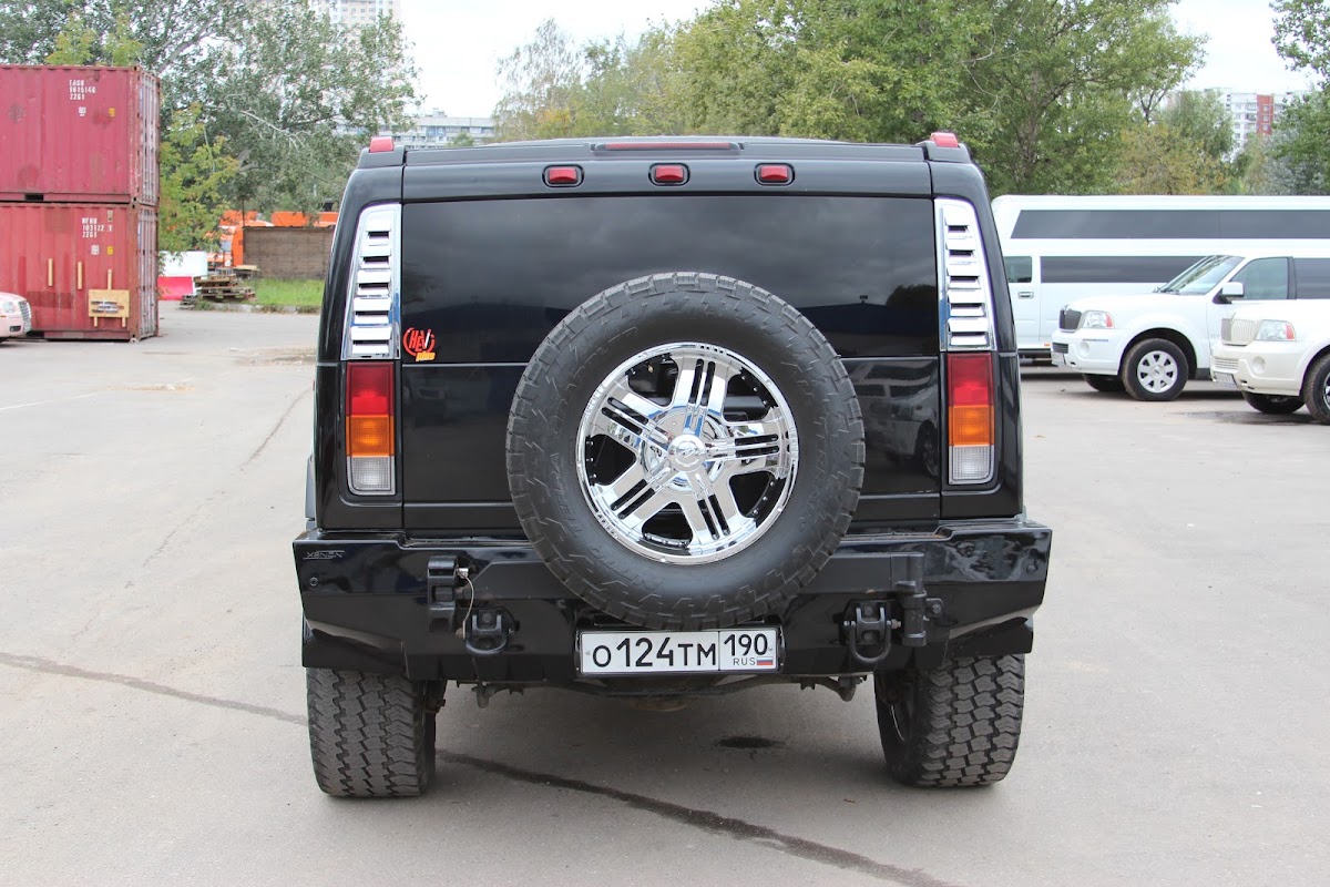 Hummer H2 гос № 124