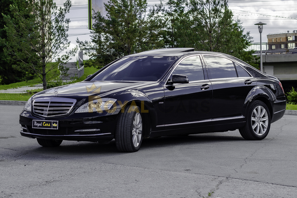 Mercedes-Benz S-class W221 Restyling Черный