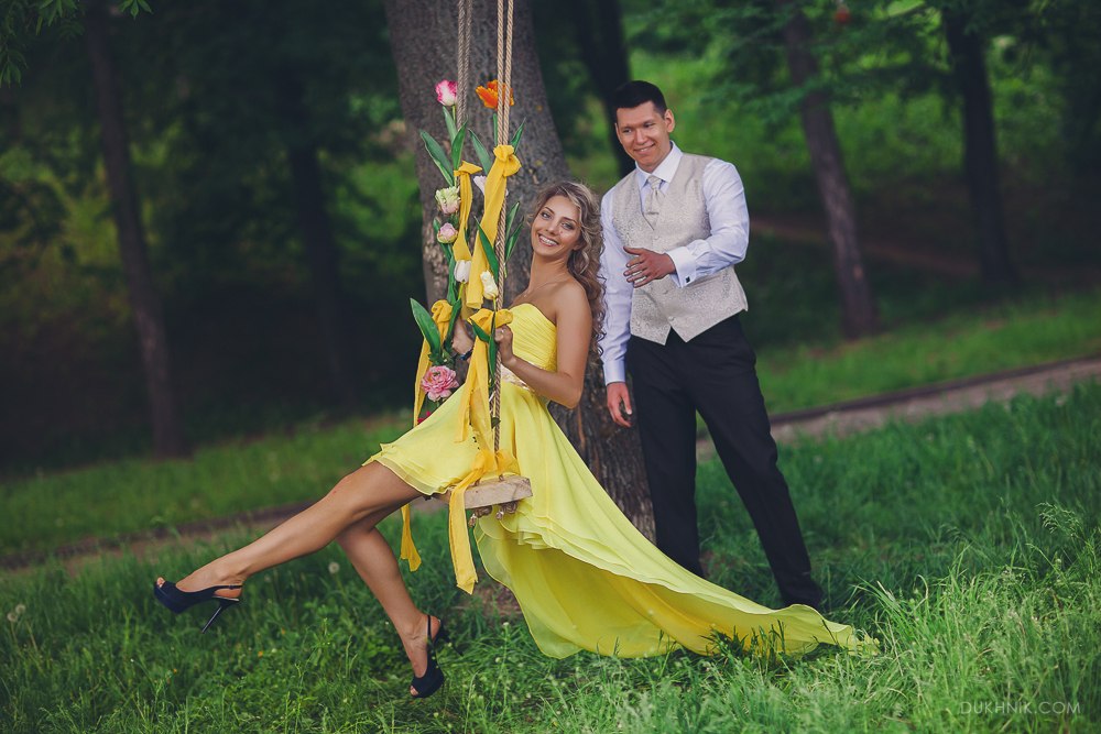 Декор love-story. Ильдар и Надя