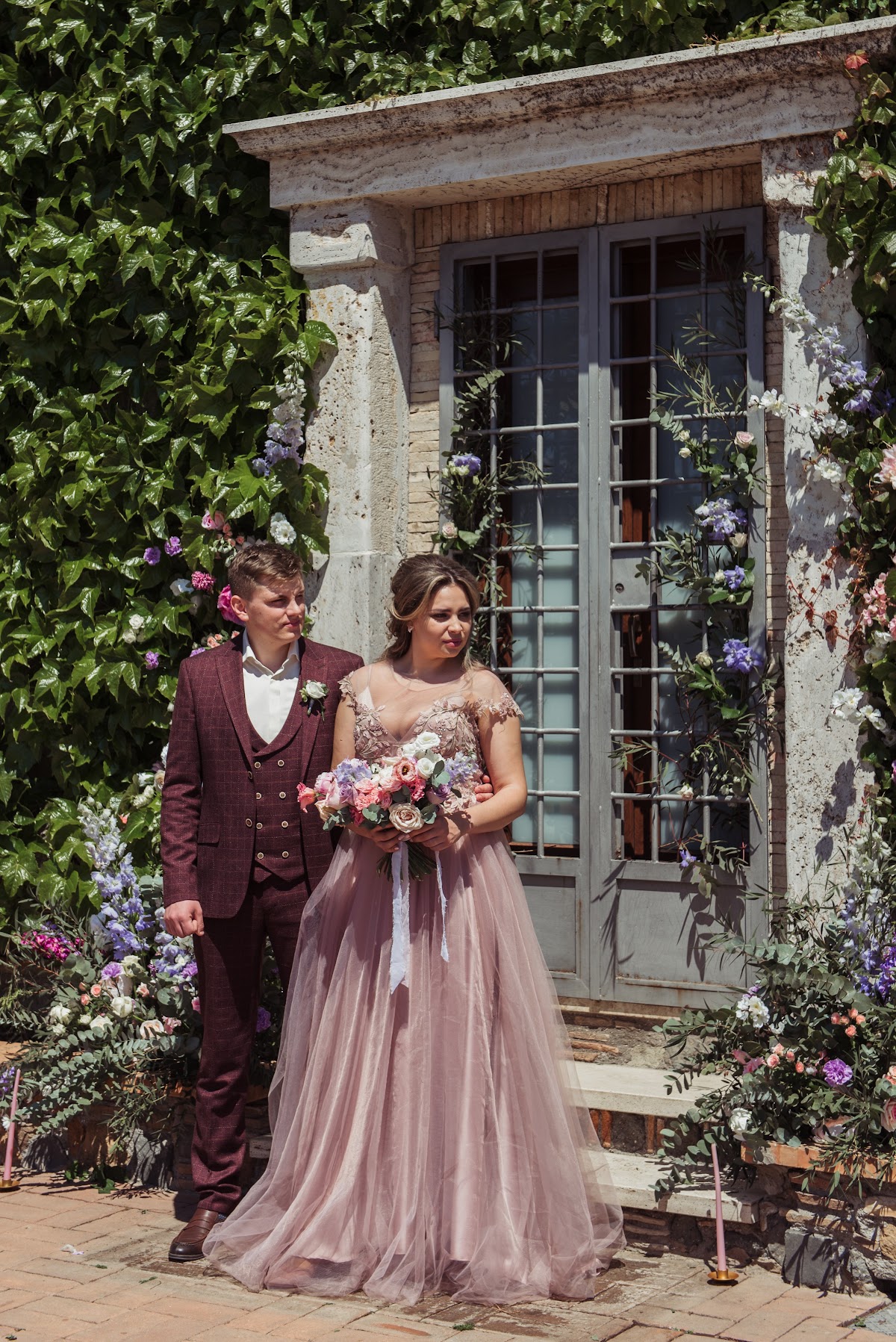 Italy. Wedding day