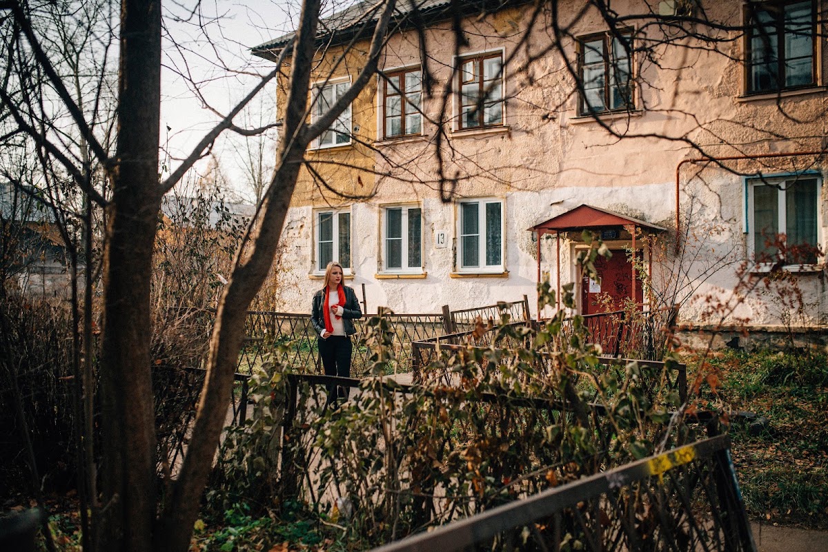 лиричная фотосессия в ноябре