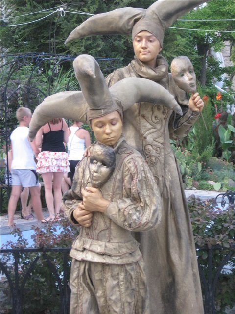 Живые статуи