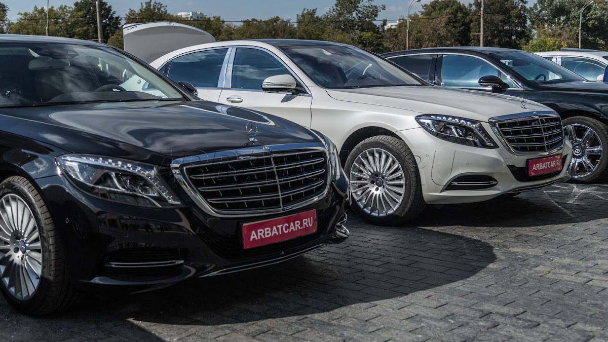 Mercedes S500 (w222) белый с бежевым салоном