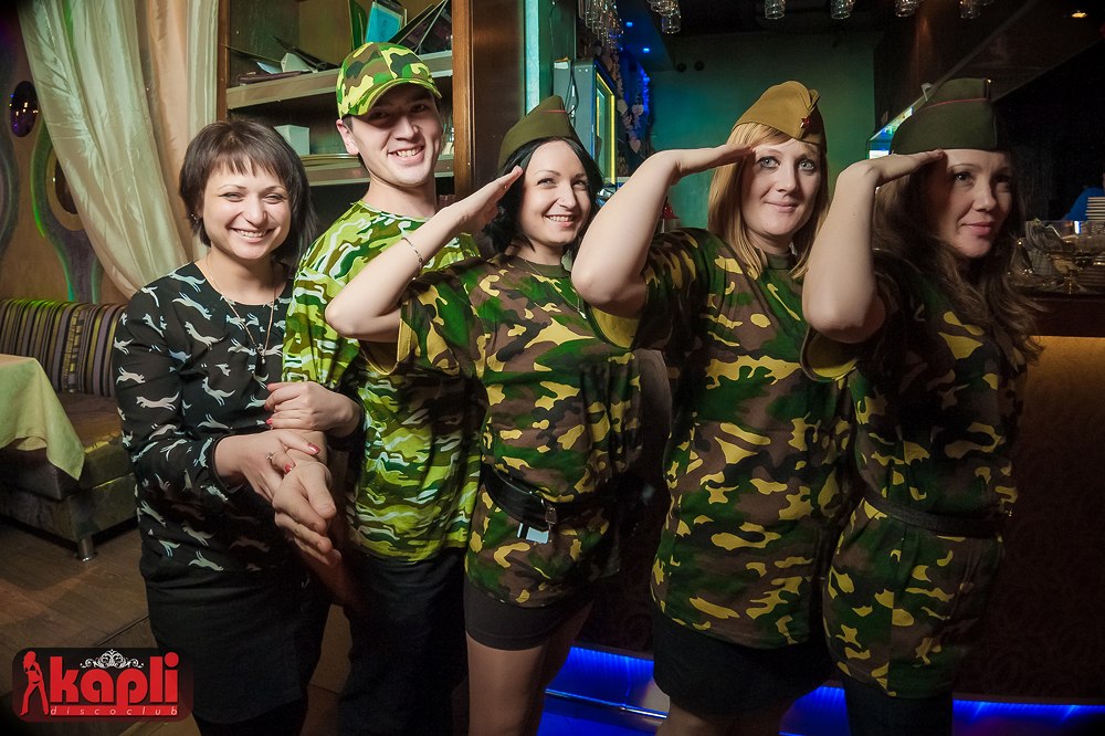 23 февраля в DJ-баре «Капли»