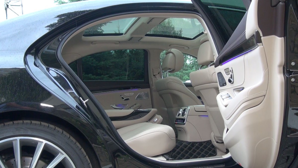 Мерседес S500 AMG рестайлинг гос.N777