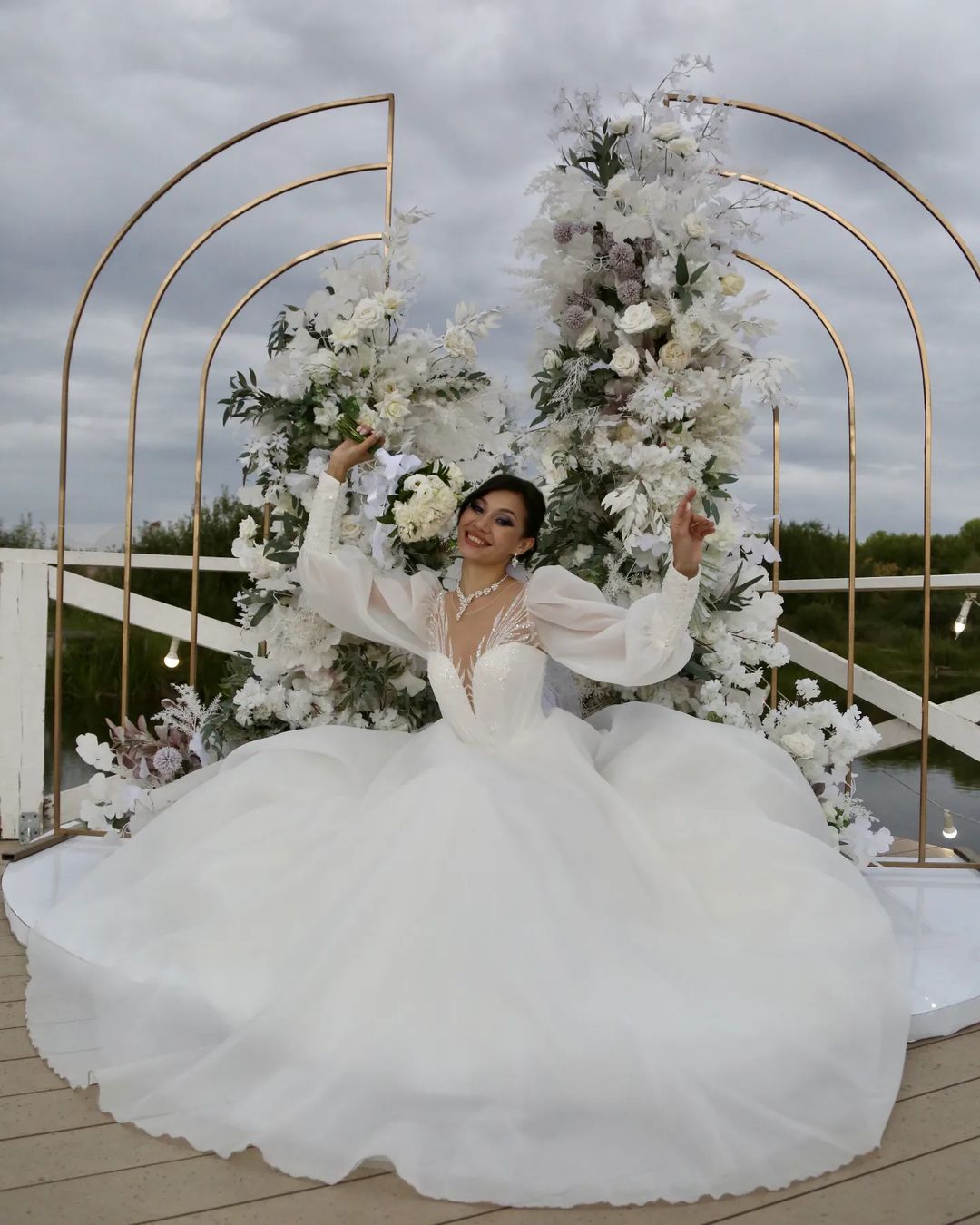 Портфолио: Оформление свадебного зала