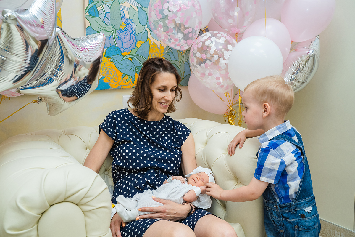 Портфолио: Выписка из роддома