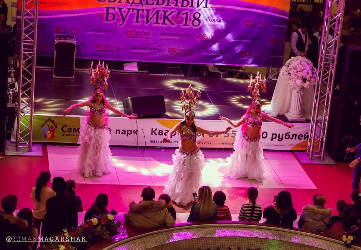 Танец с канделябрами "Арабская ночь"