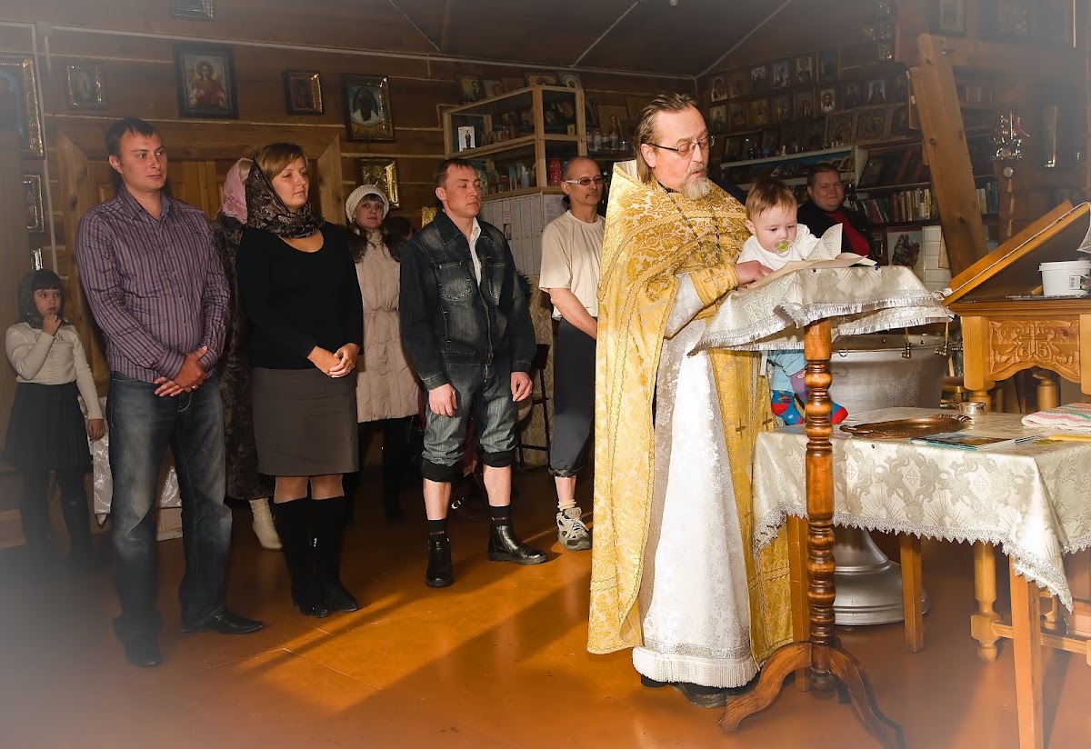 Крестины маленького Тёмы