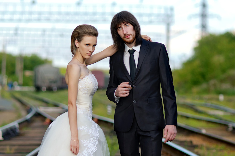 Александр и Анна. Trash the dress